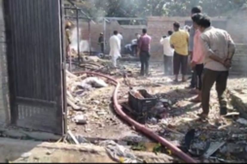 Fire breaks out in firecracker factory one death and five injured