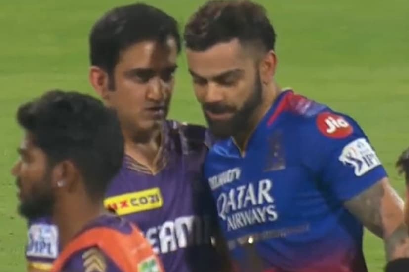 Gautam Gambhir and Virat Kohli