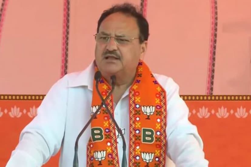 Lok Sabha Elections 2024 JP Nadda says today business man are doing work happily in up Earlier there was mafia king