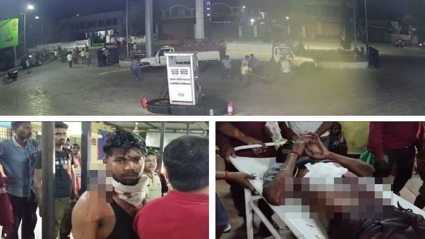 Chhattisgarh Viral Video: Ambikapur boys thrashed at petrol pump