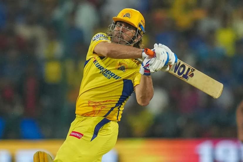 MS Dhoni Smashed Longest Six of IPL 2024