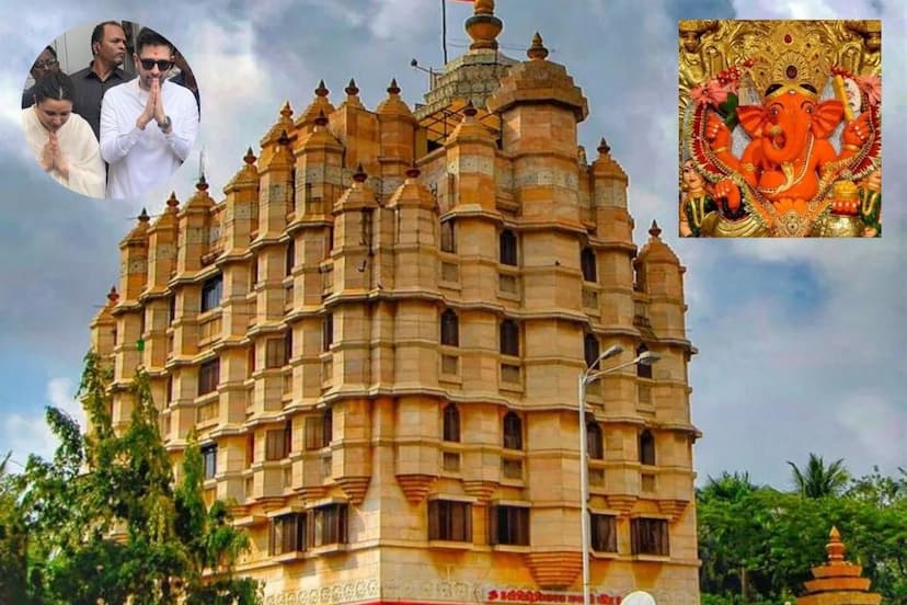 Parineeti Chopra-Raghav Chadha In Siddhivinayak Temple