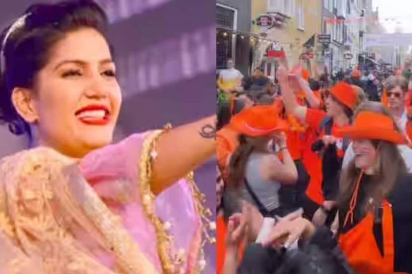 Sapna Choudhary: Amsterdam crowd dances to Sapna Choudhary song while celebrating King’s Day