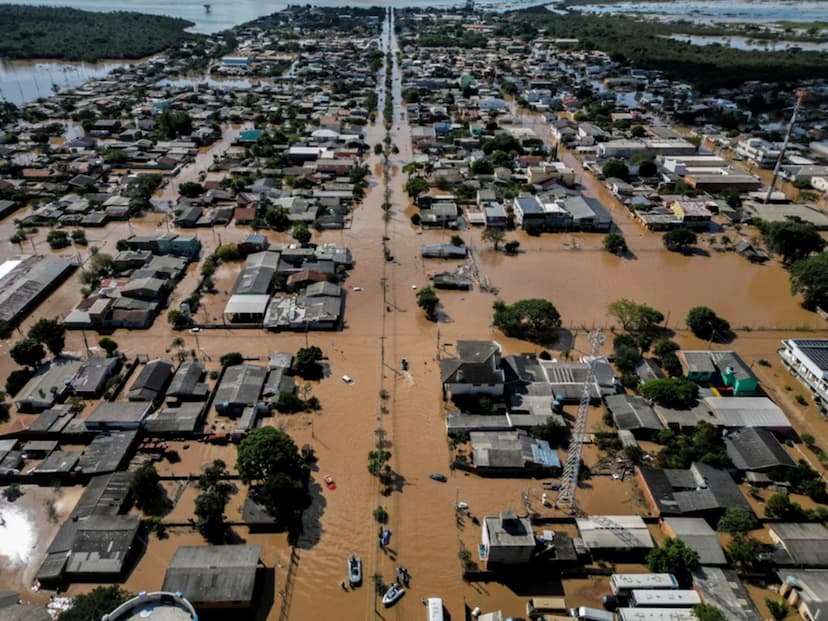 Floods in Rio Grande do Sul of Brazil