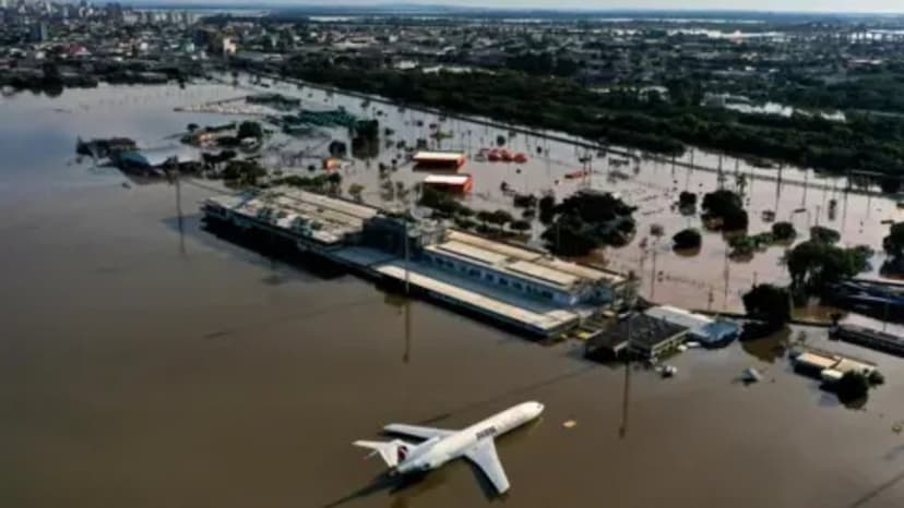 Floods in Rio Grande do Sul of Brazil