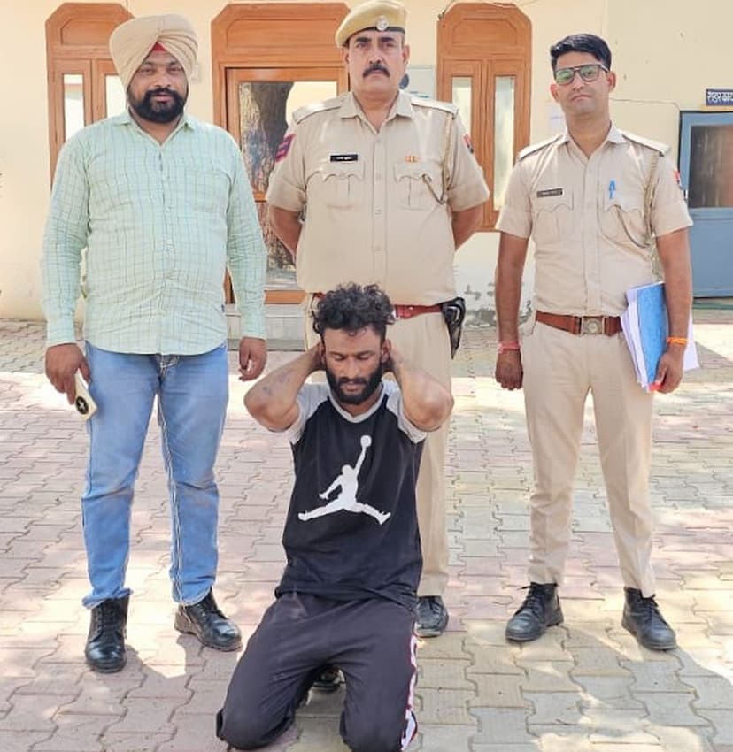 Targeting deserted houses in broad daylight instead of night, leader of interstate thief gang caught by Hanumangarh police