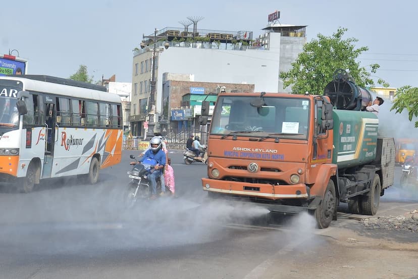 Weather Update : कोचिंग नगरी में पारा 45 डिग्री पार, जारी रहेगा हीट वेव का दौर