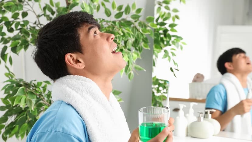 Alcohol-based mouthwash