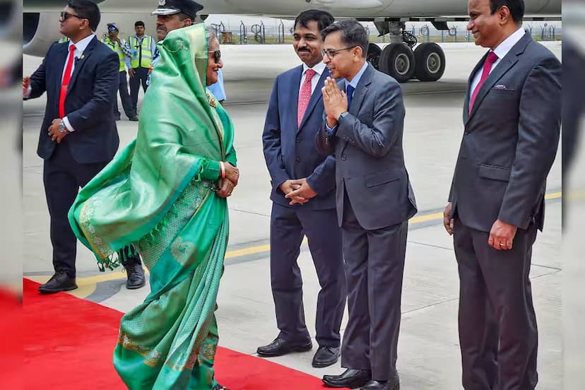 PM of Bangladesh Sheikh Hasina reaches New Delhi