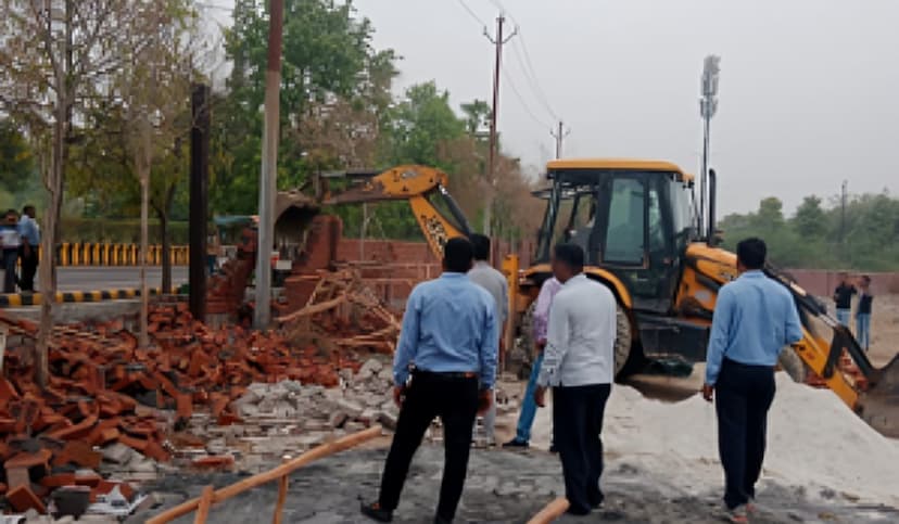 Bulldozer Action in UP