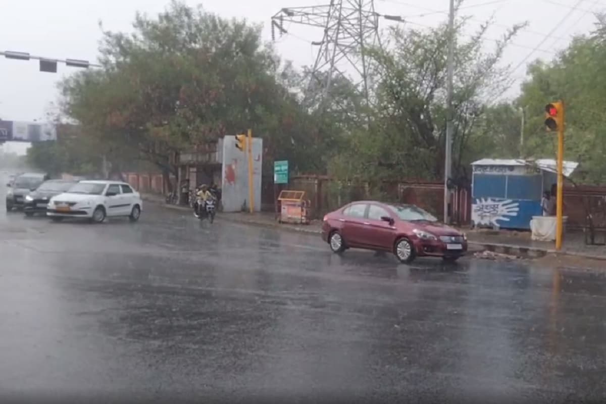 Jaipur Drizzling Rain 