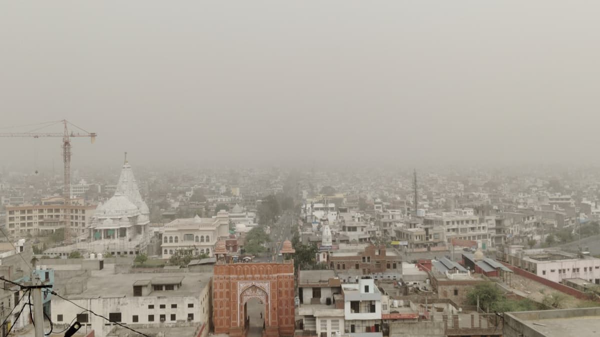 Weather Update : आज से फिर पलटेगा मौसम, अंधड़ में घिरा जयपुर