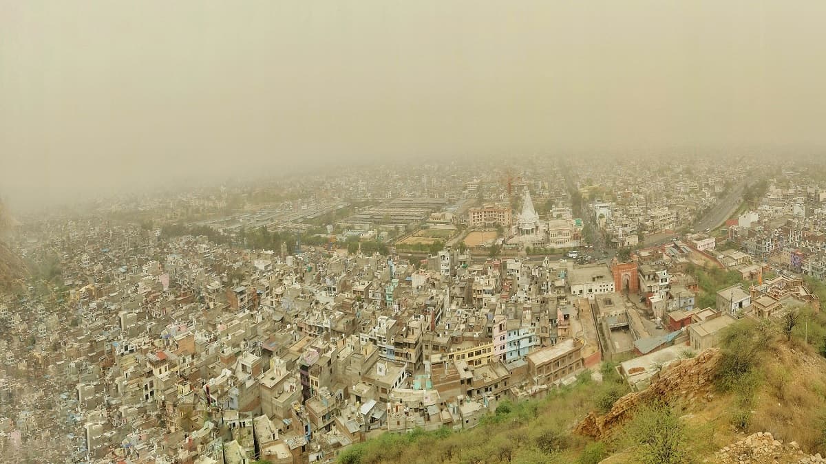 Weather Update : आज से फिर पलटेगा मौसम, अंधड़ में घिरा जयपुर