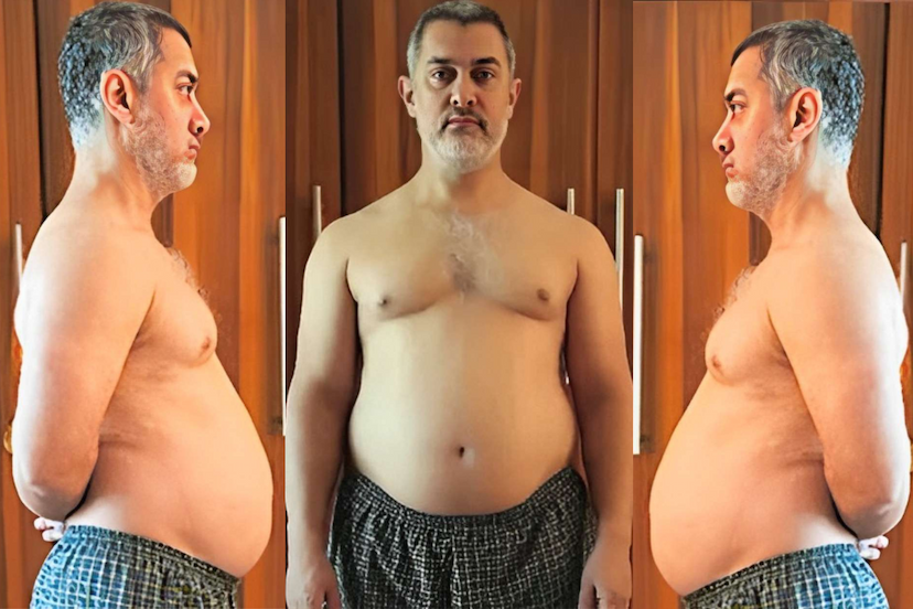 Aamir Khan fat to fit