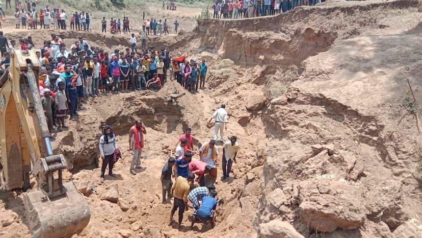 mud mine collapse