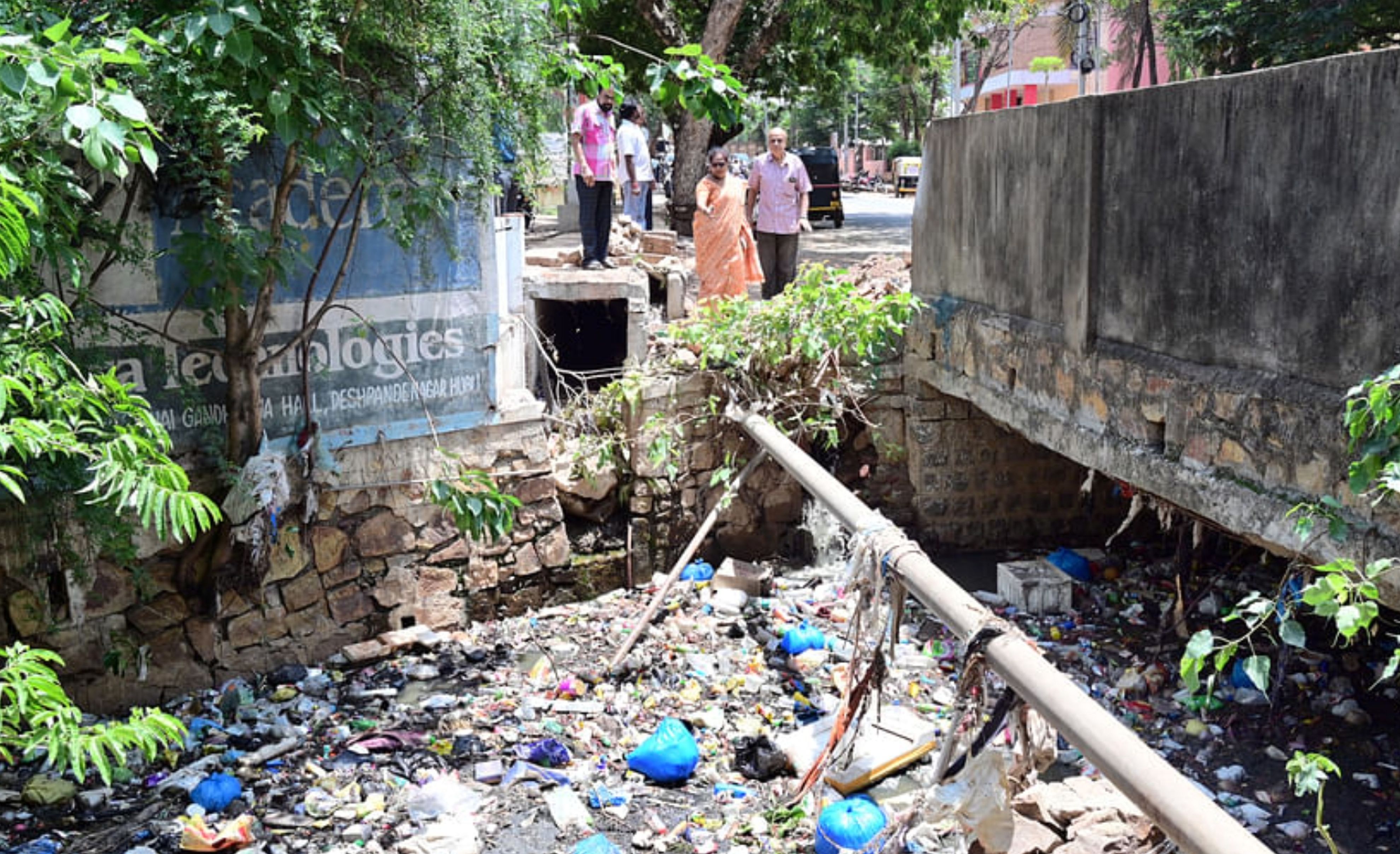 Urban drain has disturbed the sleep of the people