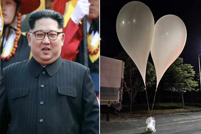 Why is North Korean dictator Kim Jong sending garbage balloons?