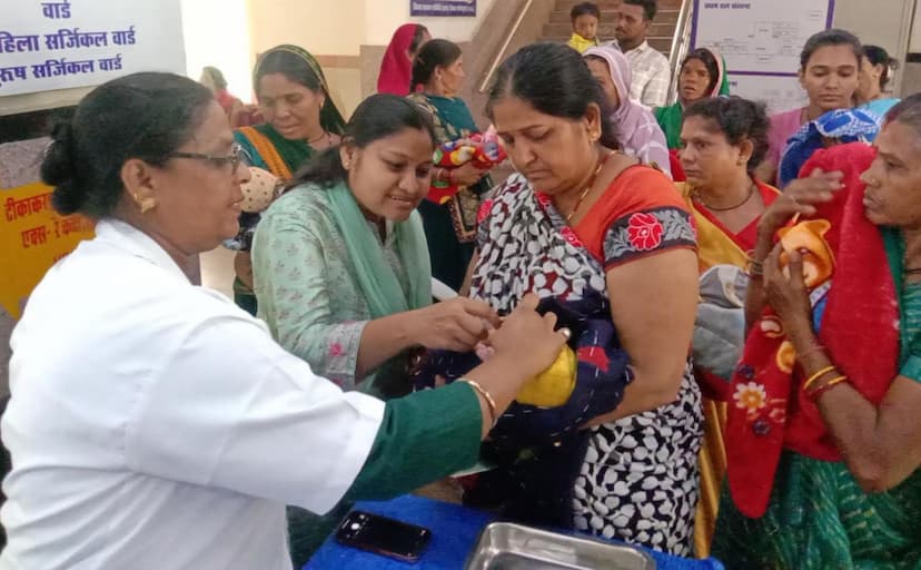 Pulse polio campaign started, medicine given to 12 thousand 950 children on the first day