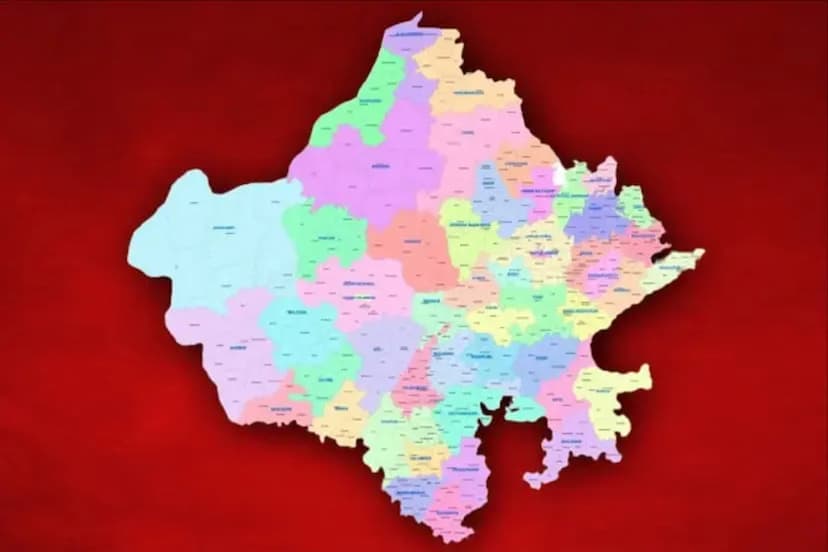 rajasthan map