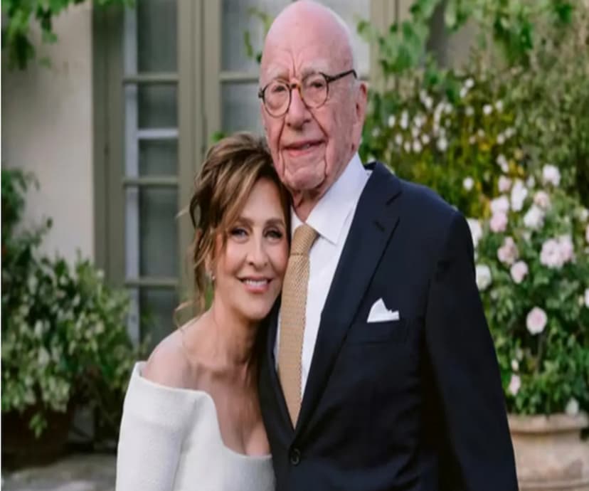 Rupert Murdoch gets married for fifth time