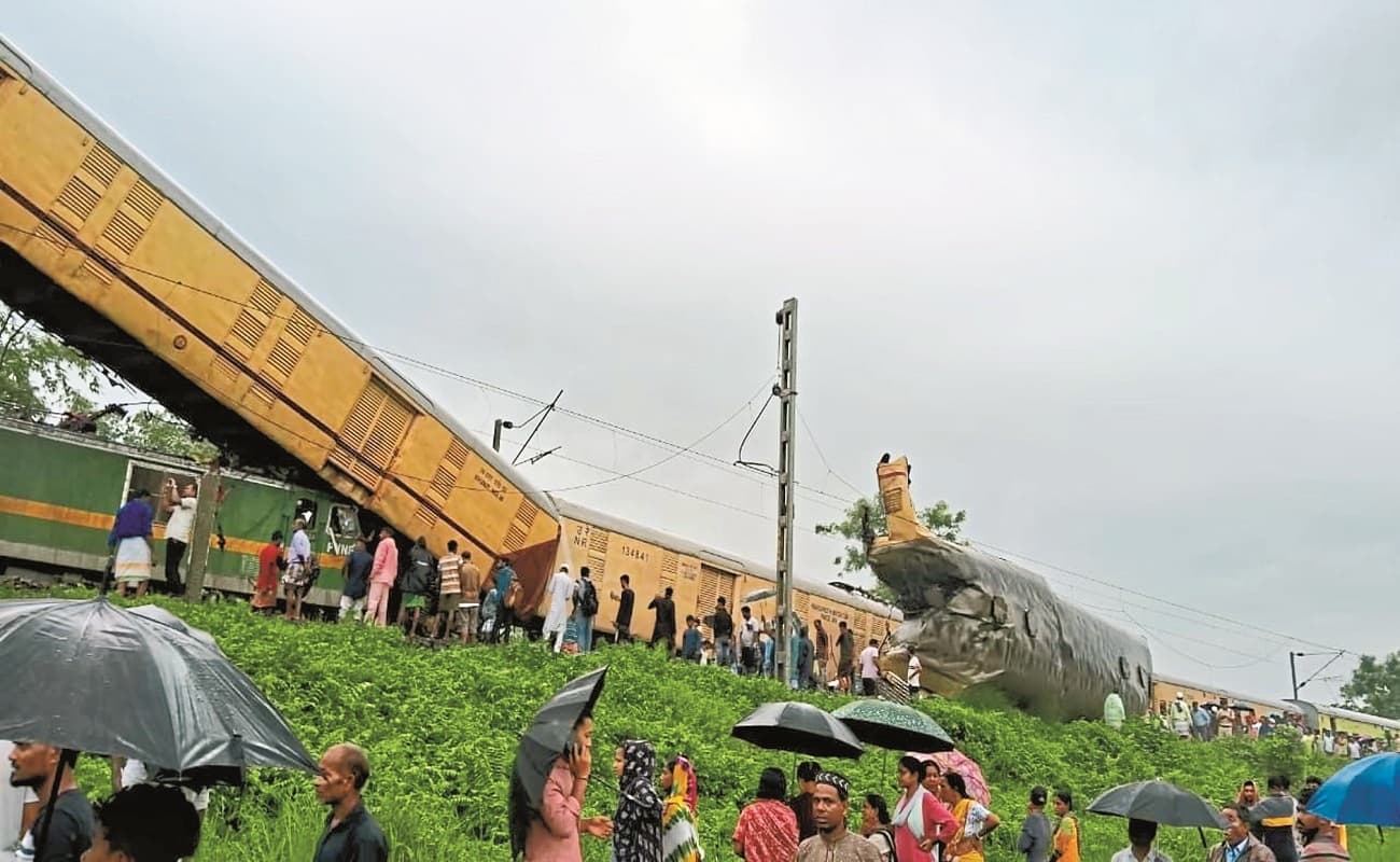 West Bengal Train Accident 