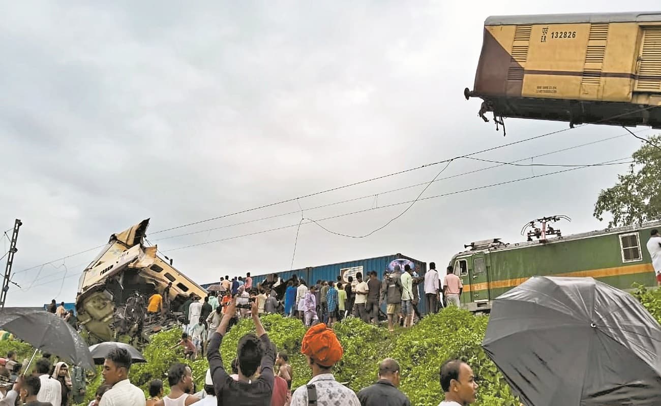 West Bengal Train Accident 