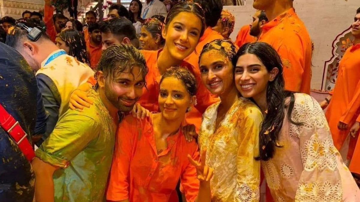 Anant Ambani Radhika Merchant Haldi Ceremony pics