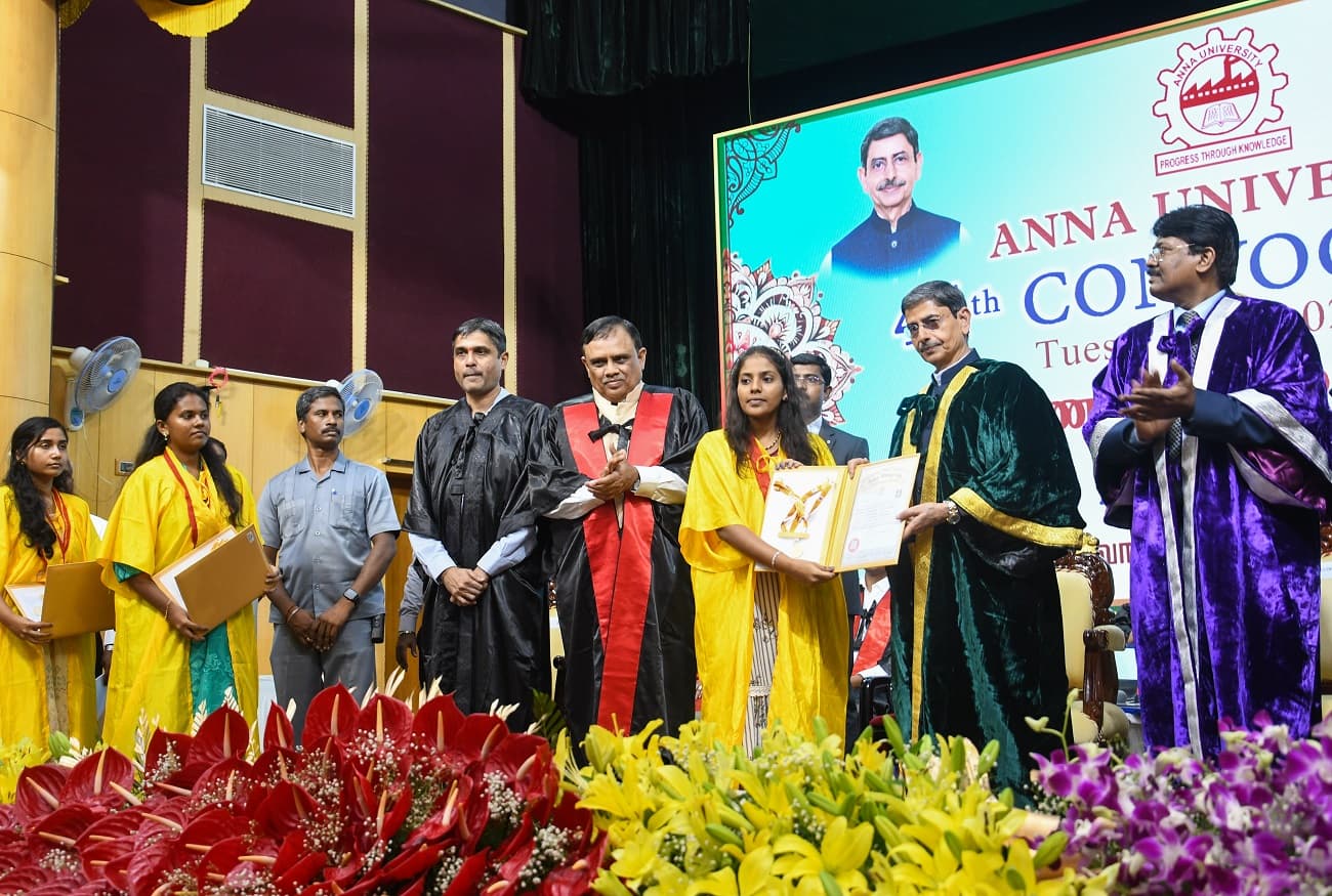 44th convocation of Anna University