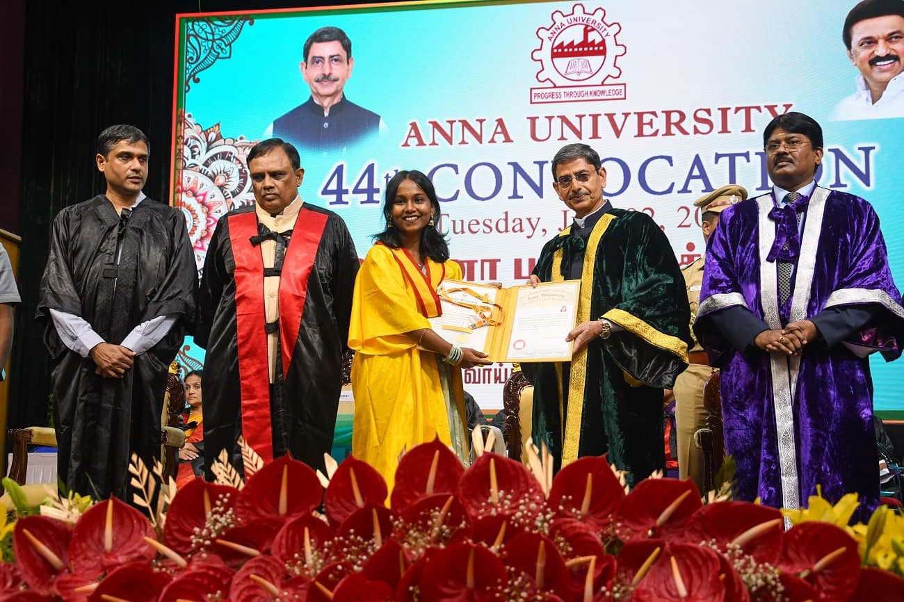 44th convocation of Anna University