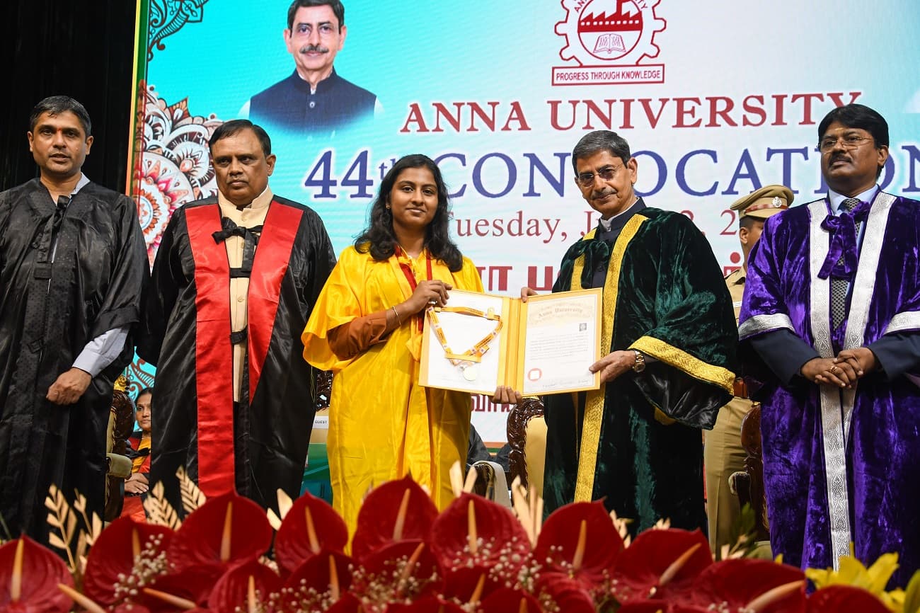 44th convocation of Anna University