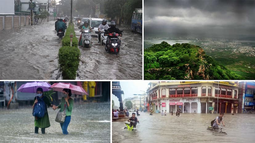 Rain in Jaipur : राजस्थान में मानसून आने के साथ ही लगातार बारिश का सिलसिला जारी है। सोमवार की सुबह जयपुर समेत कई इलाकों में हल्की-फुल्की बारिश शुरू हुई, जो कभी तेज तो कभी धीमी रफ्तार से चलती रही।