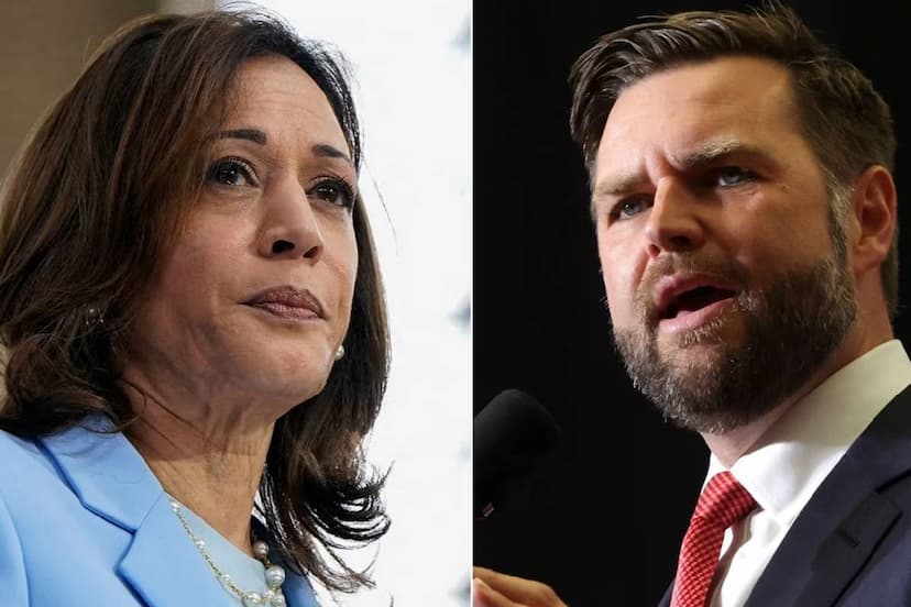 Jd vance and kamala harris