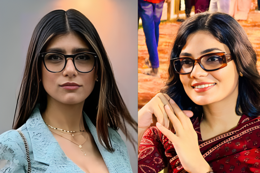 Mia Khalifa Comparsion With Neha Rathore