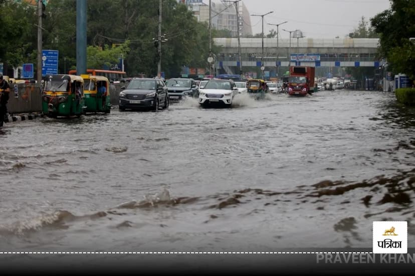 Weather Update Orange alert of heavy rain for three days in Delhi NCR Noida Ghaziabad