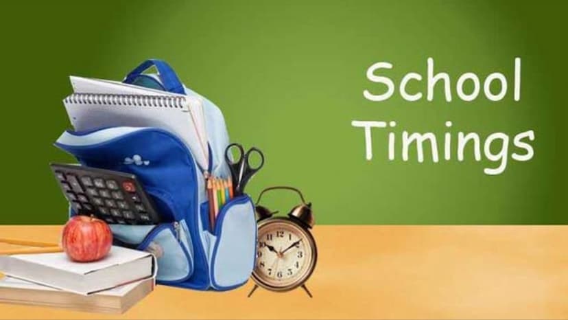 School Timing Change