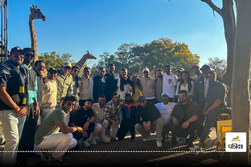 Team India goes to Jungle Safari