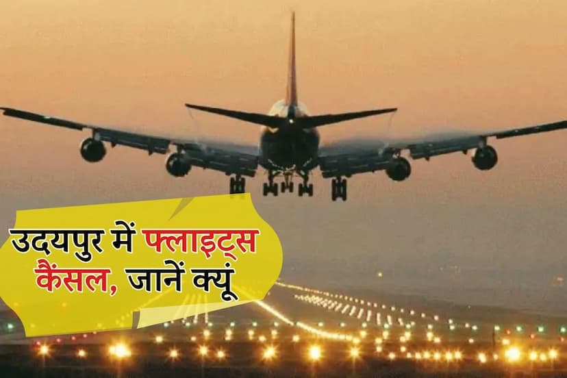 Delhi Mumbai Flights Coming to Udaipur Cancelled Passengers Upset Airlines issued Advisory Microsoft Server Glitch