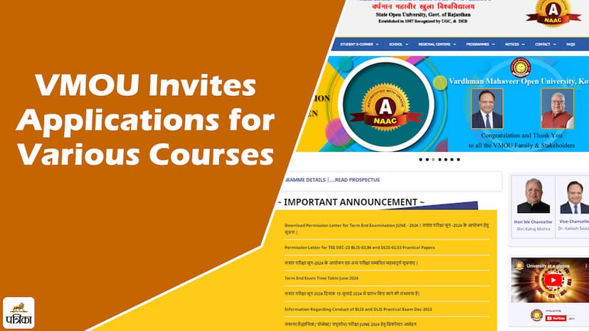 VMOU Invites Applications for Various Courses