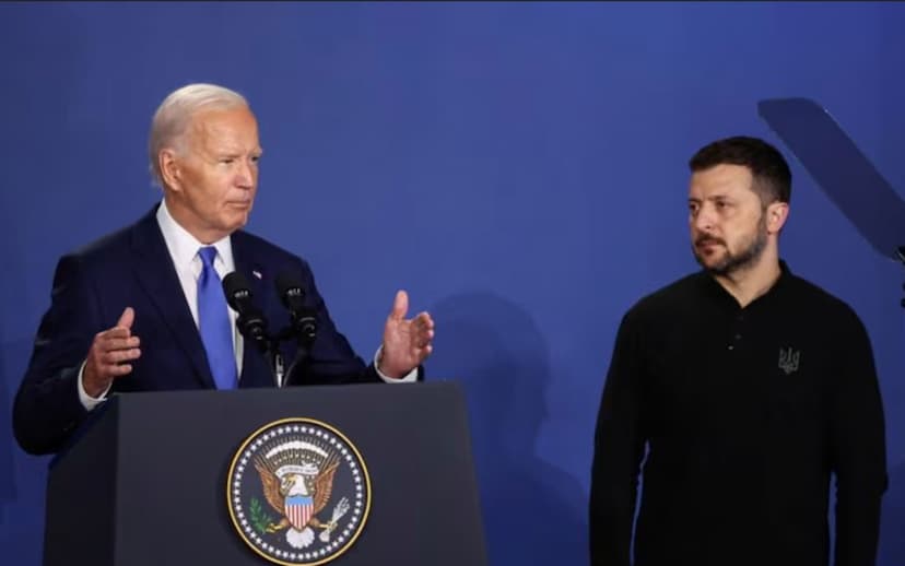 Joe Biden mistakenly calls Volodymyr Zelenskyy 'President Putin'