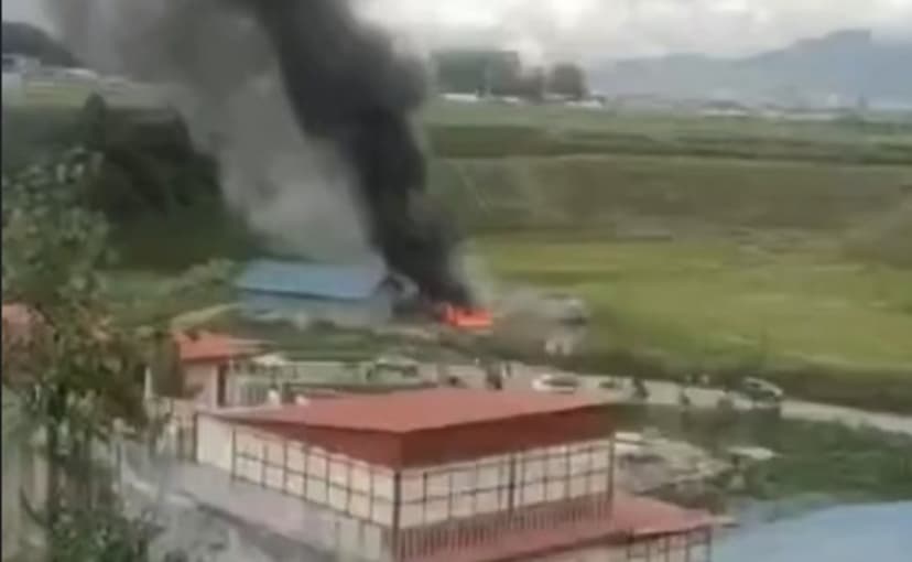 Plane crashes in Nepal