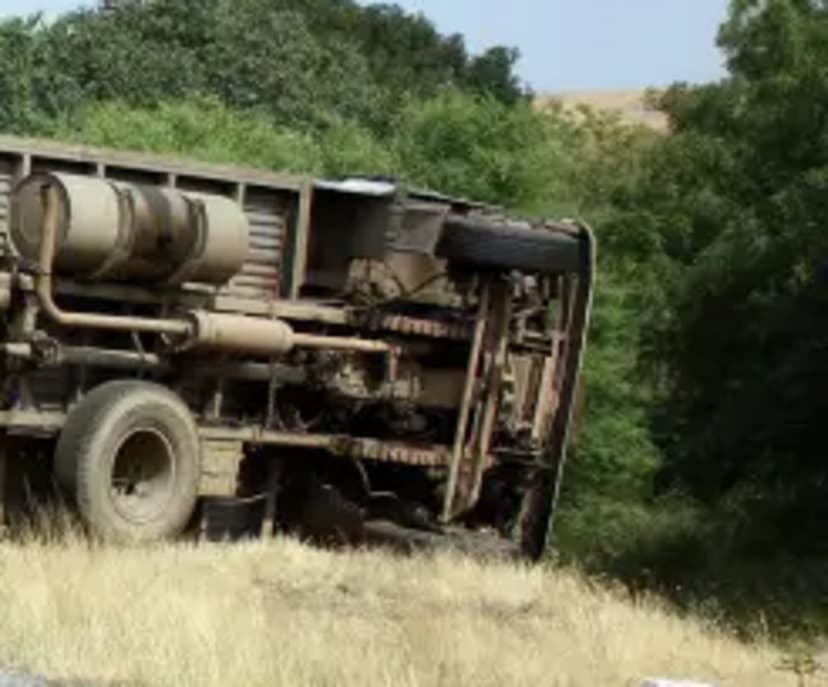 Road accident in Sri Lanka