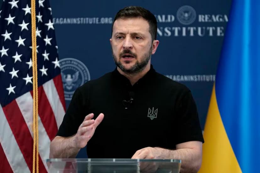 Volodymyr Zelenskyy at NATO Summit