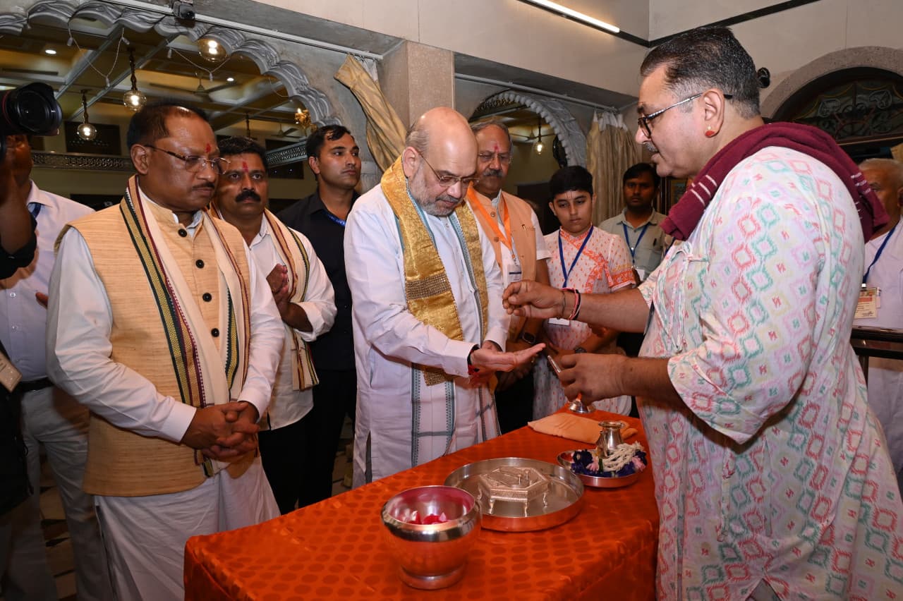 Amit Shah CG Visit