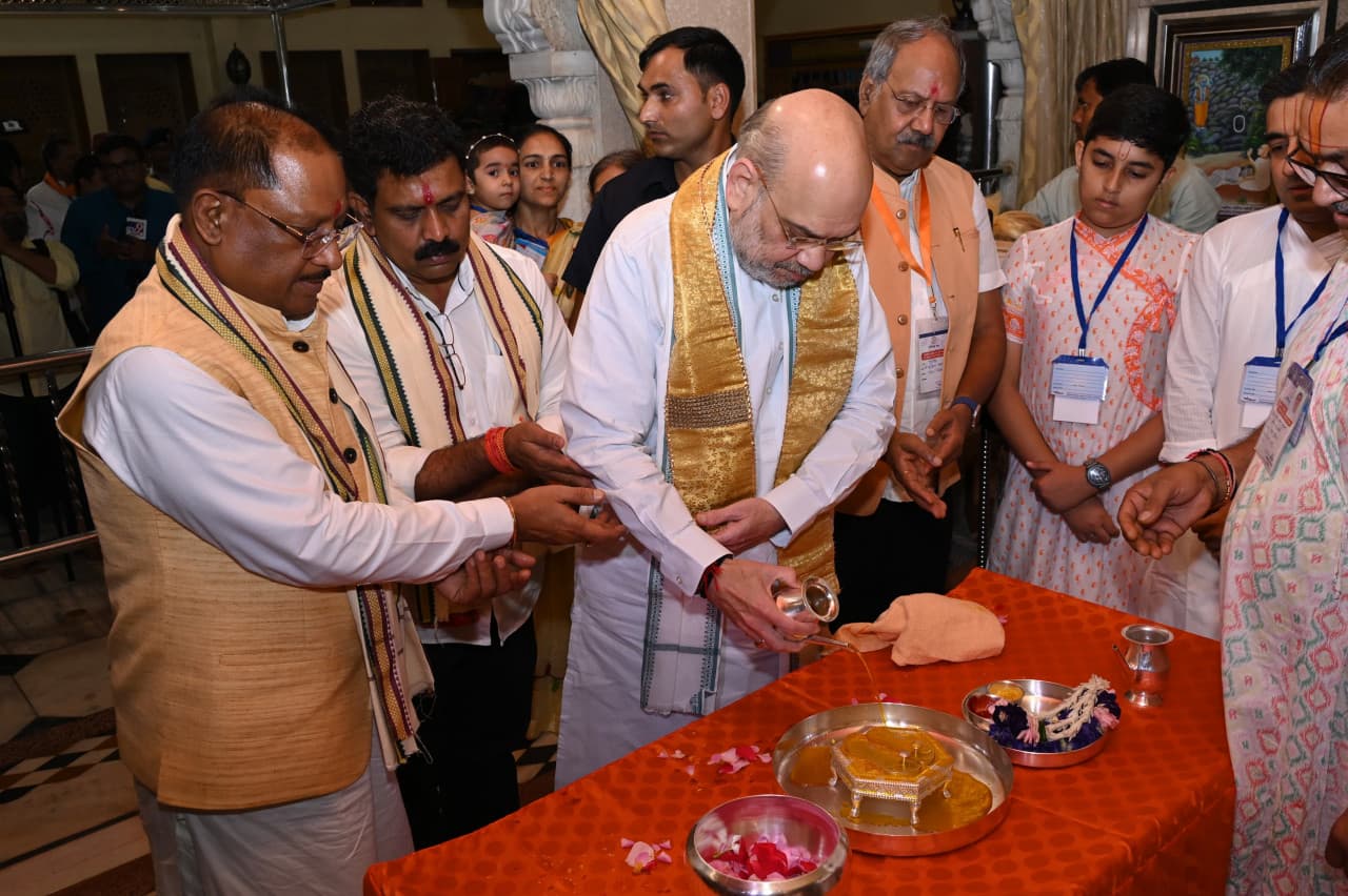 Amit Shah CG Visit