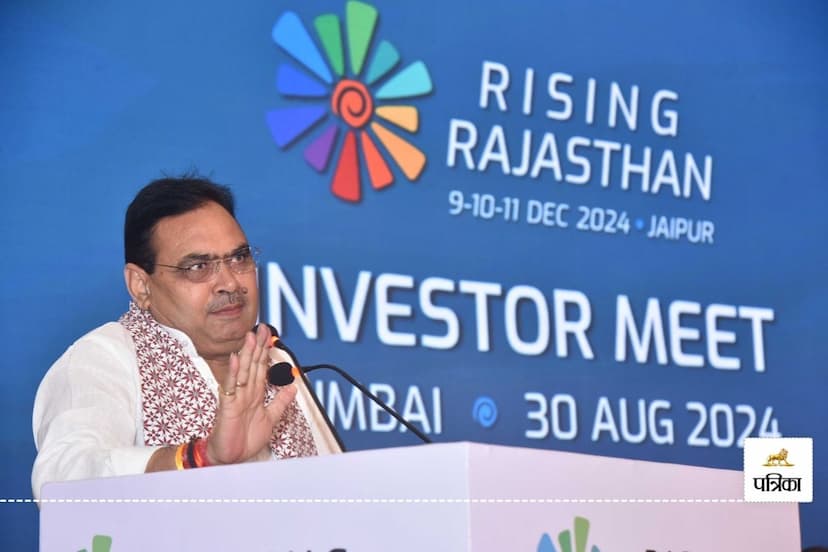 Investment Summit 2024 CM Bhajan Lal Said Rajasthan will become a 350 Billion Dollar Economy in 5 Years