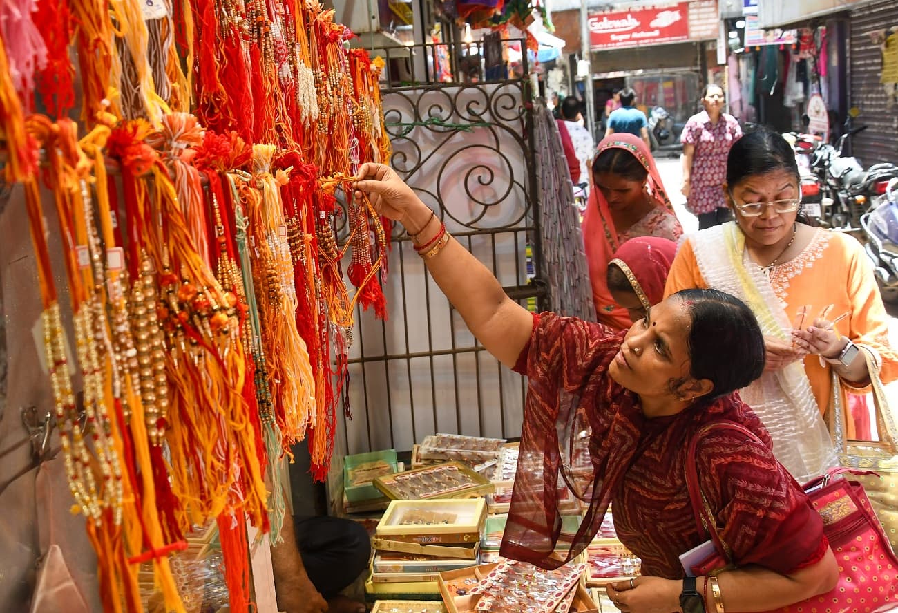 Raksha Bandhan shopping