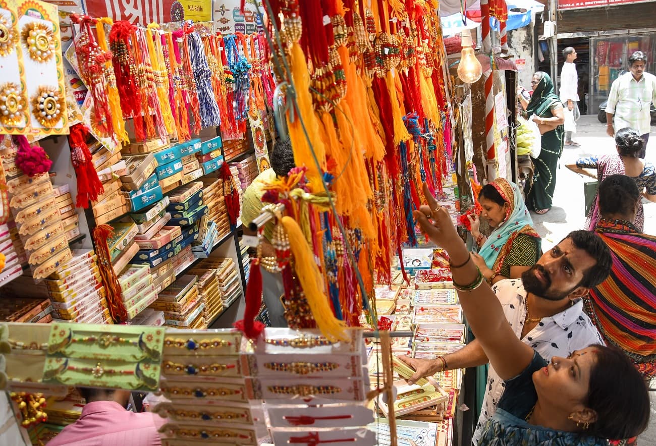 Raksha Bandhan shopping