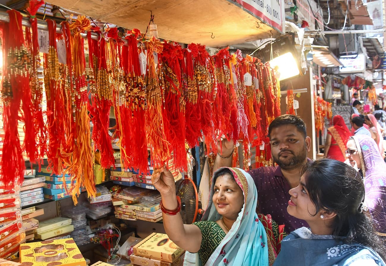 Raksha Bandhan shopping