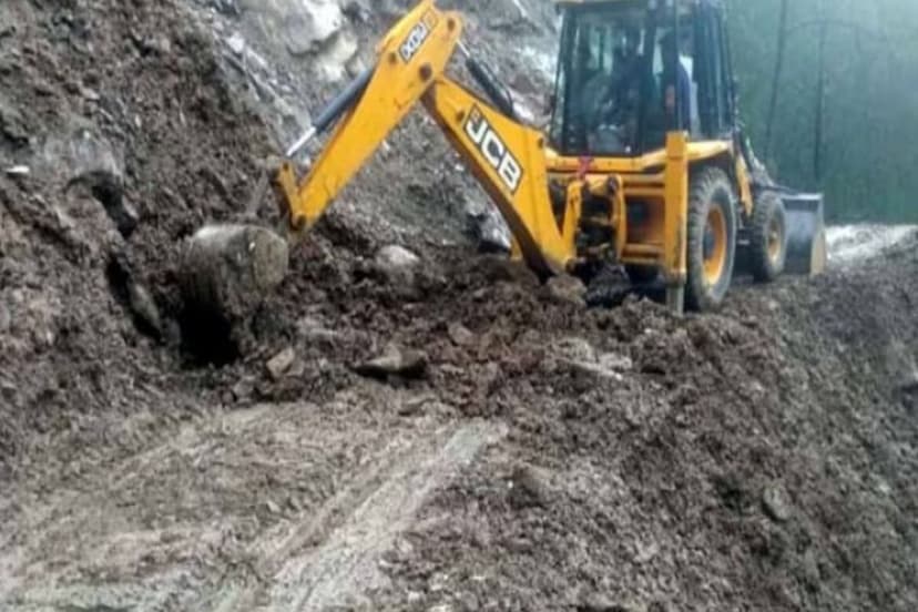 Work is underway to open roads closed due to heavy rains in Uttarakhand