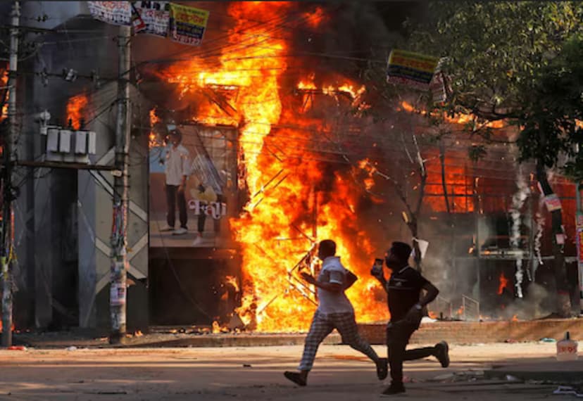 Riots in Bangladesh